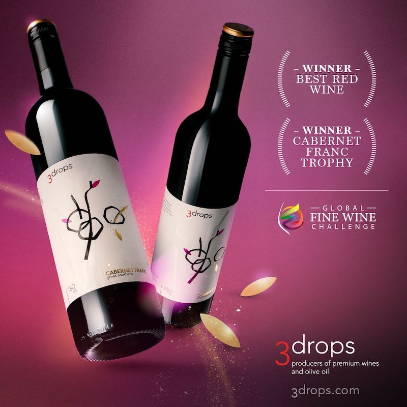 3drops Cabernet Franc Winner Global Fine Wine Challenge